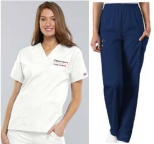 Female Uniform Package Including Embroidered UMass Amherst College of Nursing Logo